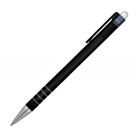 OFFICETOP Rubberized Retractable Ballpoint Pen - Black OF525394